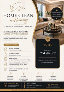 Photo de galerie - Flyer home clean 