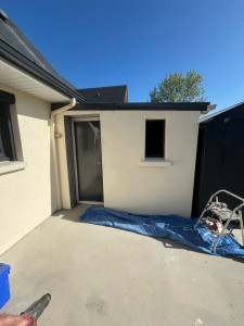 Photo de galerie - Revêtement de façade peinture