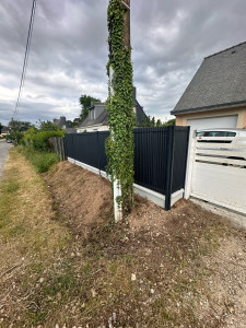 Photo de galerie - Après clôture rigide 1,50