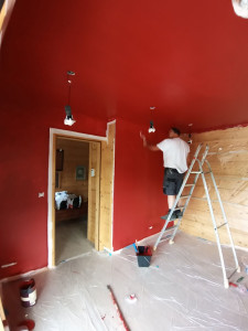 Photo de galerie - Mise en peinture d'une chambre