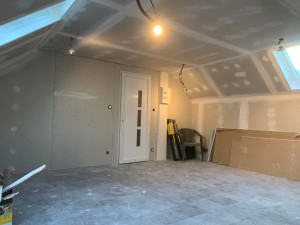 Photo de galerie - Aménagement d’étage sous mansarde 