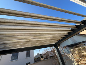 Photo de galerie - Pergola bioclimatique Avant 