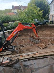 Photo de galerie - Travaux terrassement 