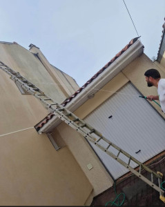 Photo de galerie - Traitement nettoyage d’un mur