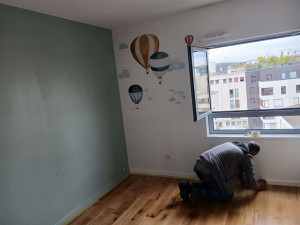 Photo de galerie - Peinture - Tapisserie