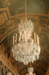 Photo de galerie - Lustre au Château de Versailles 