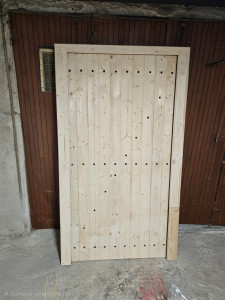 Photo de galerie - Fabrication d'une porte 