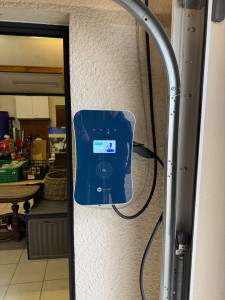 Photo de galerie - Borne de recharge véhicule électrique 7,2kw 