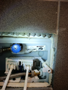 Photo de galerie - Changement du système de chasse encastré 