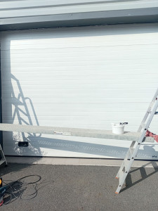 Photo de galerie - Peinture porte de garage
