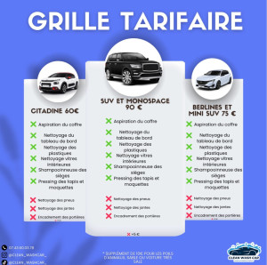 Photo de galerie - GRILLE TARIFAIRE 