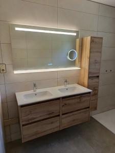 Photo de galerie - Pose meubles sdb