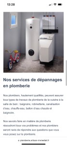 Photo de galerie - Plomberie chauffagiste 