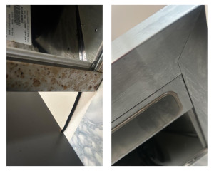 Photo de galerie - La cuisine mérite autant d’attention que le reste. Dégraissage des surfaces, nettoyage des parties peu visibles et remise en état des finitions.