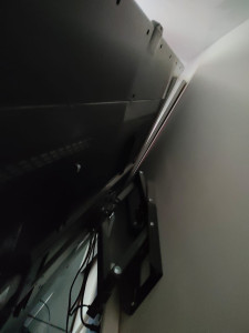 Photo de galerie - Fixation murale tv