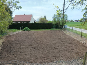 Photo de galerie - Préparation d'un potager 