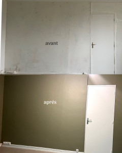 Photo de galerie - Peinture mur 