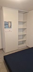 Photo de galerie - Installation un placard et 2 porte-colisson 