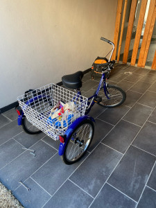 Photo de galerie - Montage d’un Tricycles à domicile !