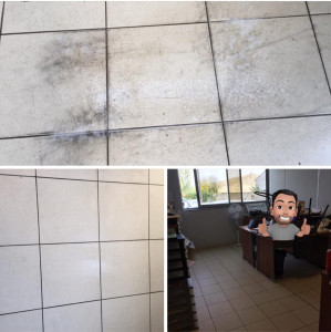 Photo de galerie - Remise en état nettoyage joint carrelage