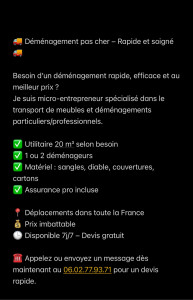 Photo de galerie - Voici nos services 