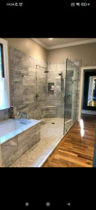 Photo de galerie - Rénovation complet d une salle de bain 