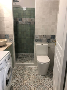 Photo de galerie - Rénovation de salle de bains.