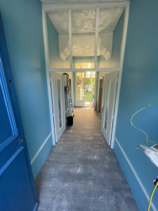 Photo de galerie - Pose de toile de verre 