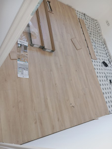 Photo de galerie - Pose de revêtements de sol 