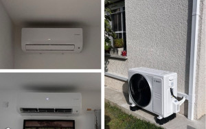 Photo de galerie - Pause d’un biSplit avec mise en service 