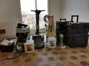 Photo de galerie - Pret pour Poncage de parquet ?! 