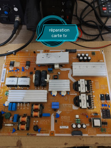 Photo de galerie - Diagnostic et réparations de cartes tv