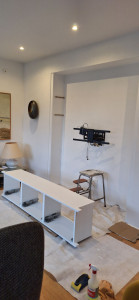 Photo de galerie - Peinture meuble sur-mesure 