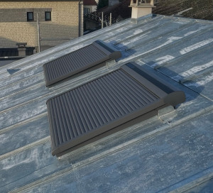 Photo de galerie - Pose de Velux avec volet roulant solaire