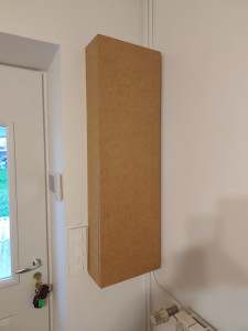 Photo de galerie - Coffret pour cacher le tableau electrique
