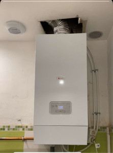 Photo de galerie - Installation de chaudière 