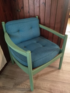 Photo de galerie - Renovation up cycling fauteuil
