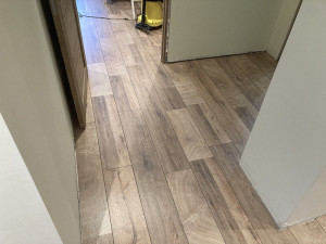 Photo de galerie - Pose de parquet