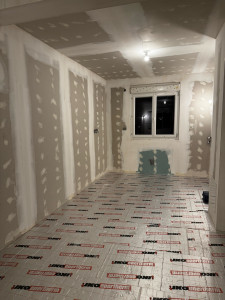 Photo de galerie - Isolation sol sous chape