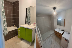 Photo de galerie - Rénovation salle de bain 
