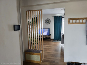 Photo de galerie - 
Pose parquet, création et pose de claustra, peinture...