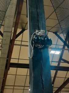 Photo de galerie - Chantier pose de 10 caméras 