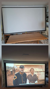Photo de galerie - Installation vidéo projecteur 