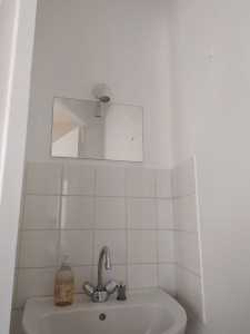 Photo de galerie - Après traitement anti humidité, avec mise en 2 couches de peinture finition velours 