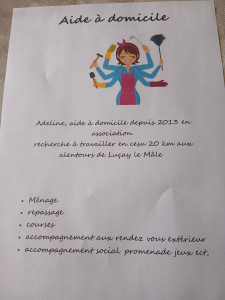 Photo de galerie - Je vous propose mes services pour vos tâches quotidiennes 
Ménage repassage courses ect...