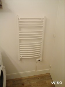 Photo de galerie - Installation sèche -serviette électrique