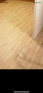 Photo de galerie - Parquet flottant avec sous-couche isolant