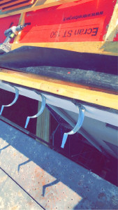 Photo de galerie - Changement effacuation eau pluviable avec creation caisson pvc