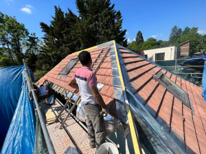 Photo de galerie - Refaire une charpente entière