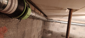 Photo de galerie - Installation VMC Cave